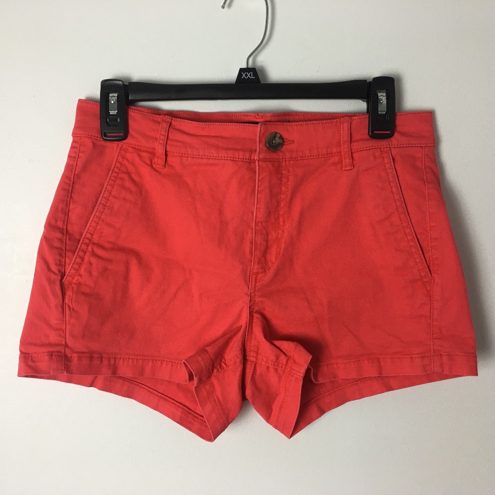 Express Red Shorts